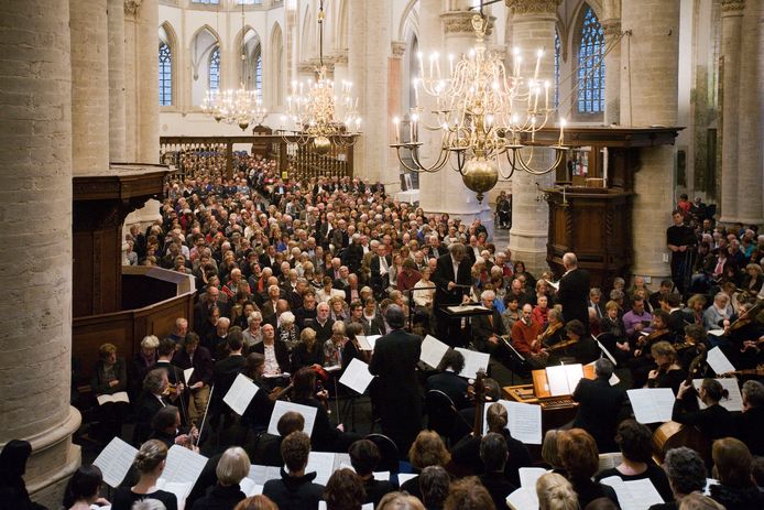 Voor ruim duizend Bredanaars is het een van de jaarlijkse muzikale hoogtepunten: de Matthäus Passion in de Grote Kerk .