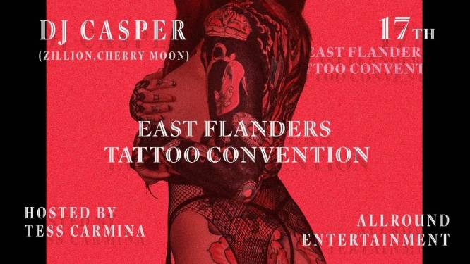 East Flanders tattoo convention vindt voor de 17e keer plaats in festivalhal aan Donkmeer 