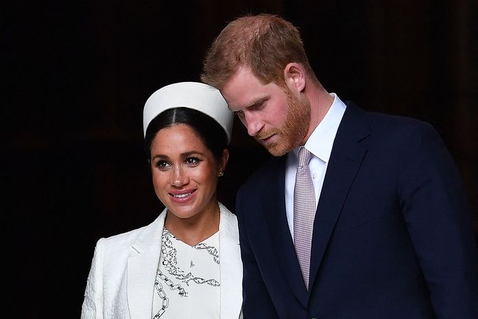 Prins Harry en Meghan Markle in 2019