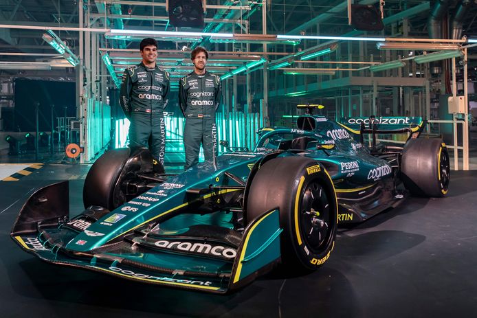 De nieuwe Aston Martin.