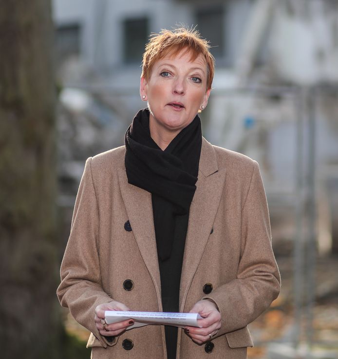 Waarnemend burgemeester Marleen Kauffmann.