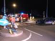 Chauffeur gewond na crash tegen verkeerssignalisatie op Zelebaan