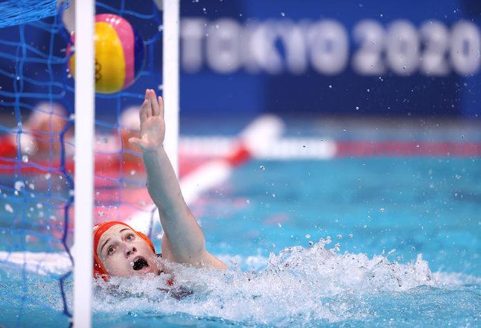 Debby Willemsz in actie namens Nederland.