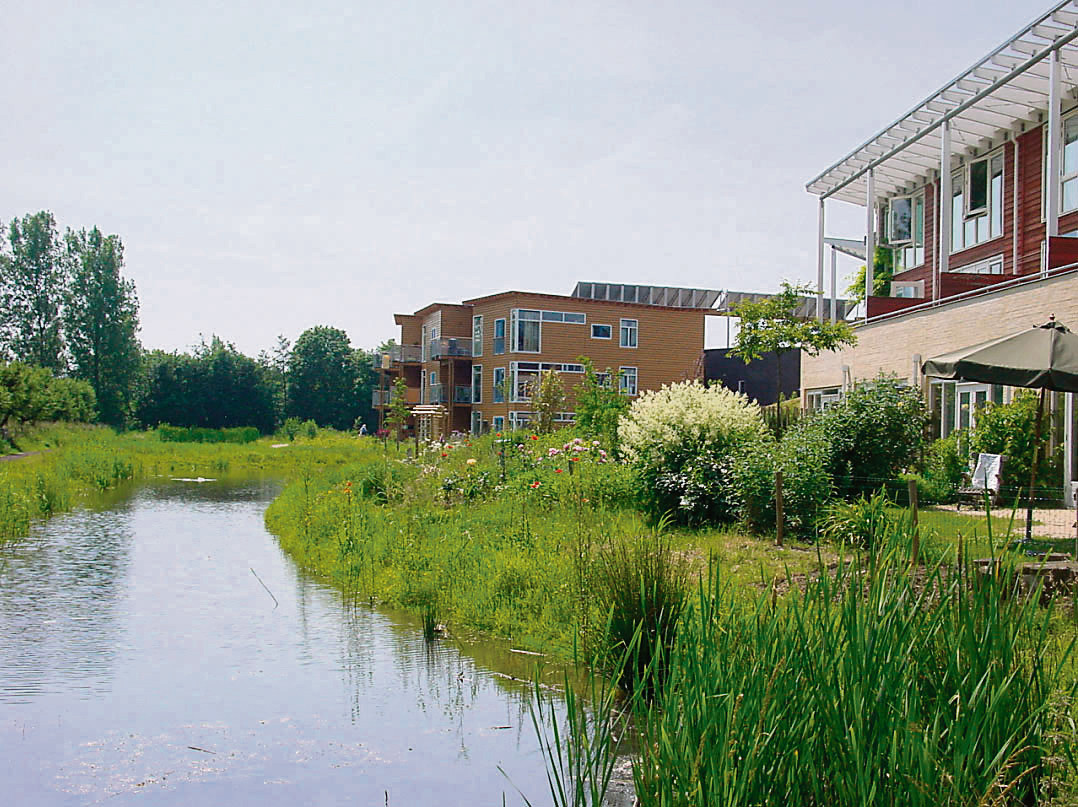 Een voorbeeld van een ecowijk.