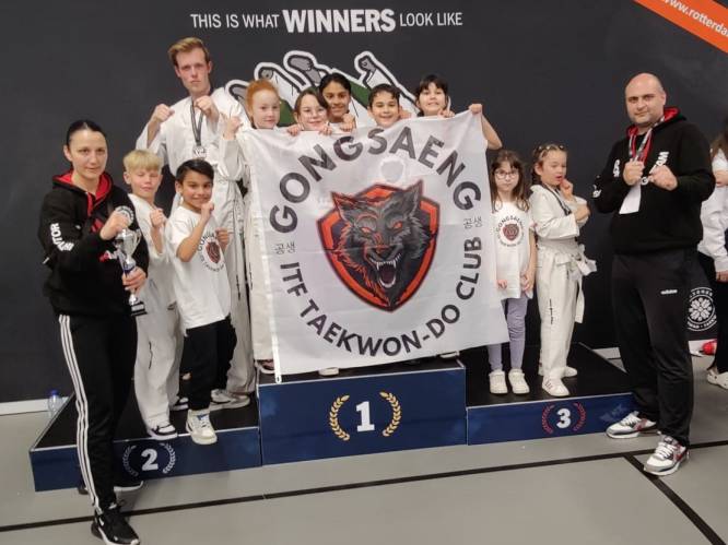 Taekwondo-club Gongsaeng haalt 21 medailles tijdens Rotterdam Cup: “Grootste wedstijd waar we tot nu toe aan deelnamen”
