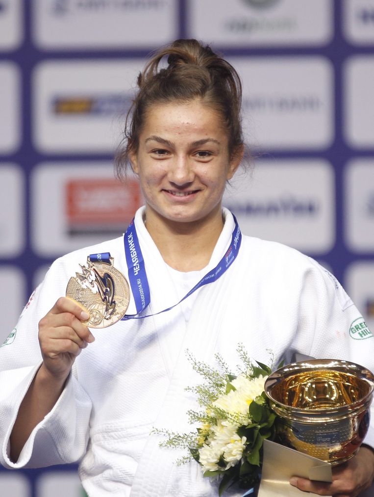 Majlinda Kelmendi Beeld epa