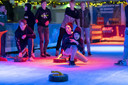 Ook voor de schooljeugd zijn er curlingtoernooien waaraan de jongeren vol enthousiasme meedoen.