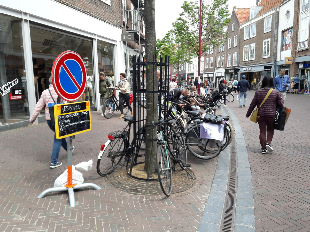 Fietsen in de binnenstad van Middelburg zijn de laatste maanden populair bij dieven.