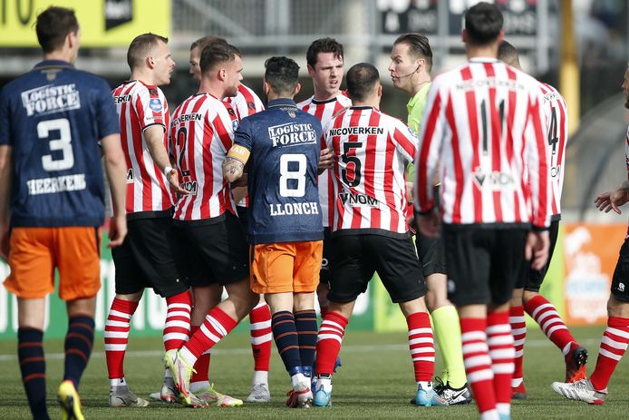 Een discussie bij Sparta - Willem II.