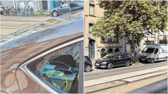 “Hoe is het mogelijk dat niemand ingrijpt?” Dief steelt laptop uit wagen langs drukke weg in Gent, maar kan zomaar ontkomen