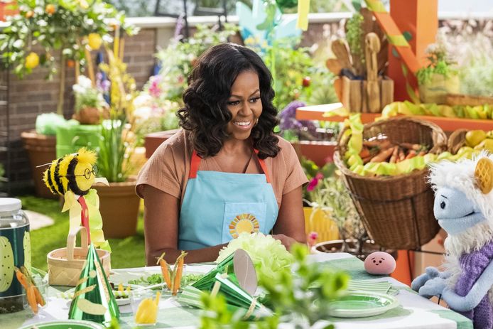 Wafeltje en Mochi met Michelle Obama Netflix-serie voor kinderen