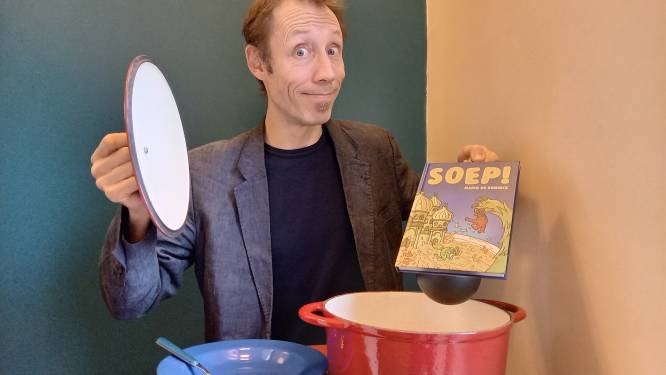 Mario heeft 20 jaar aan zijn boek gewerkt, en nu draait alles in de Soep