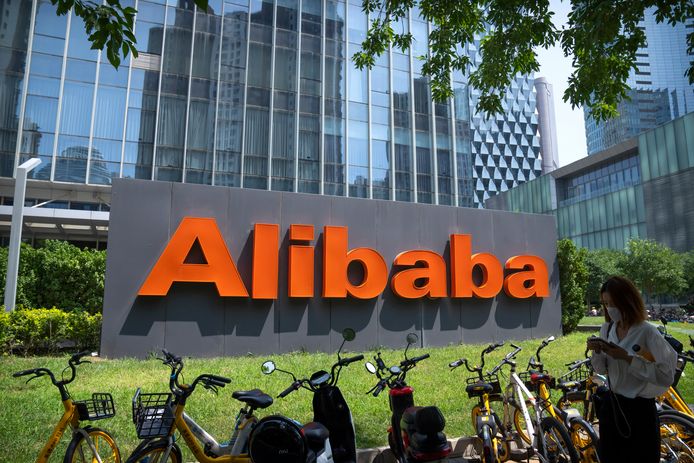 Een kantoor van Alibaba in China.