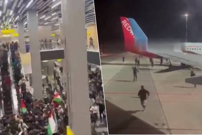 Russische luchthaven bestormd vanwege landing vliegtuig uit Israël