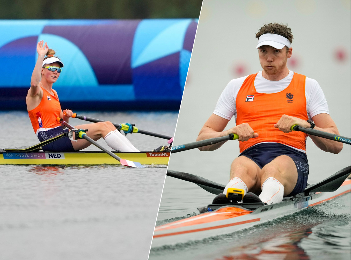 Roeisters Lisa Scheenaard en Martine Veldhuis alsnog naar halve finales ...