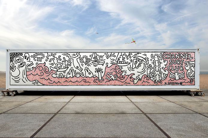 container keith haring werkendam