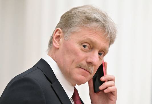 Kremlin-woordvoerder Dmitry Peskov.