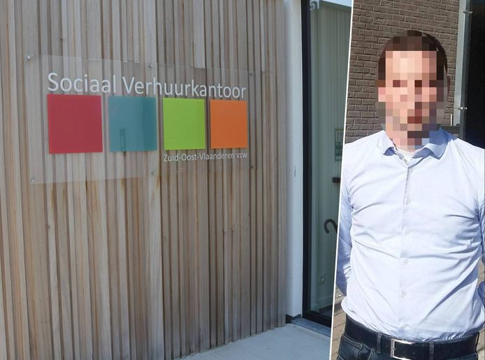 Herzele: SVK Denderstreek. / David Larmuseau, Femke Vandecasteele en Jonas De Vlieger aan de 400ste sociale woning .