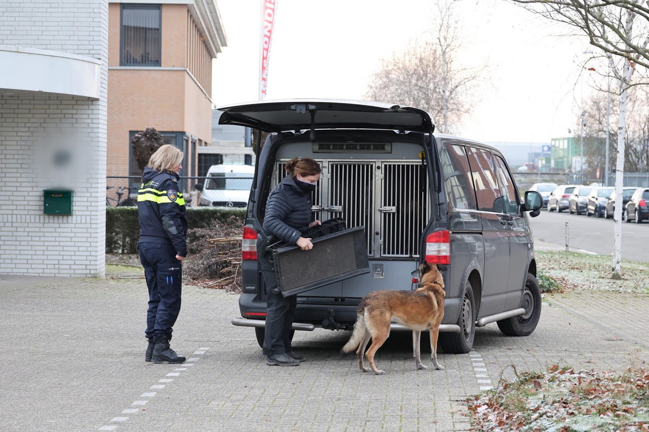 Politieonderzoek naar mogelijk drugslab in Eindhoven