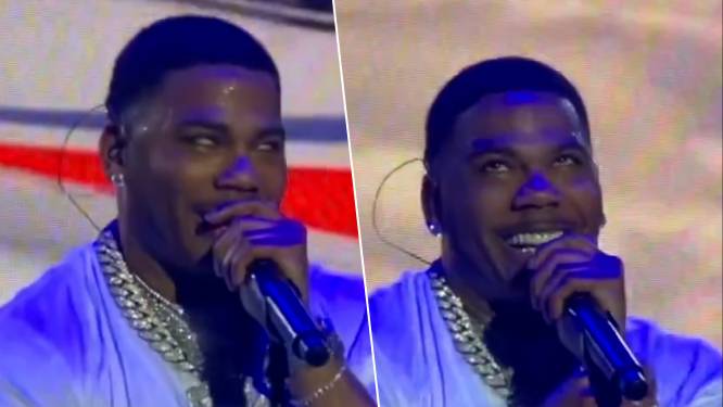 Fans stellen zich vragen bij draaiende ogen van zanger Nelly: “Triest om te zien”