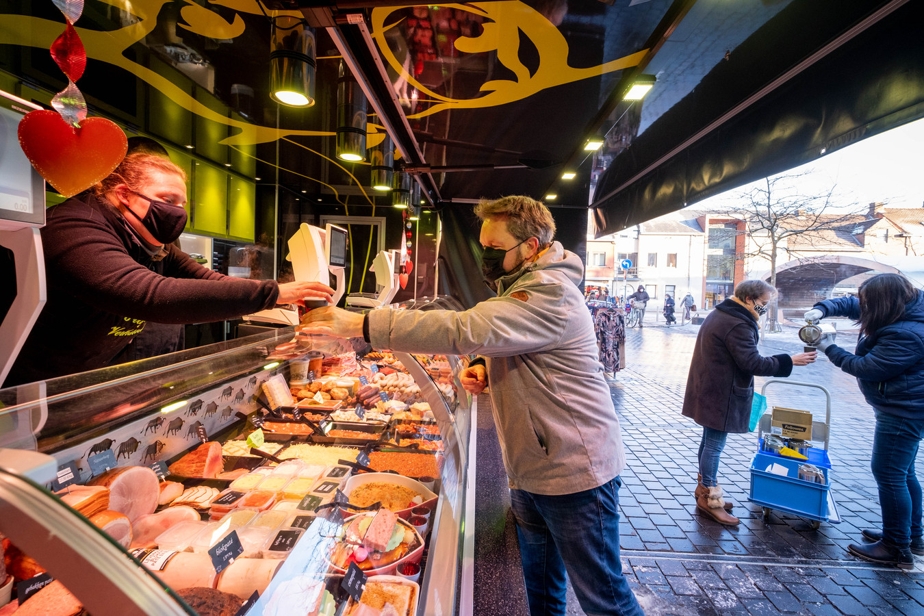 Vanaf het komende voorjaar zullen marktkramers kunnen plaatsnemen in Morkhoven
