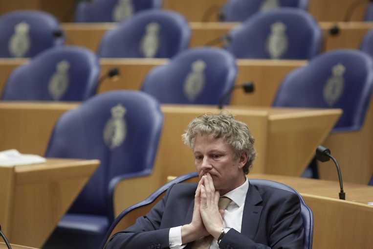 Ex-VVD-Kamerlid René leegte, stapte vandaag op. Beeld ANP
