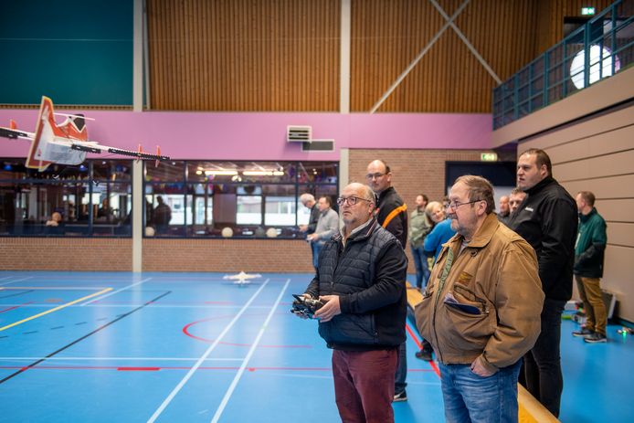 Opperste concentratie bij de piloot.