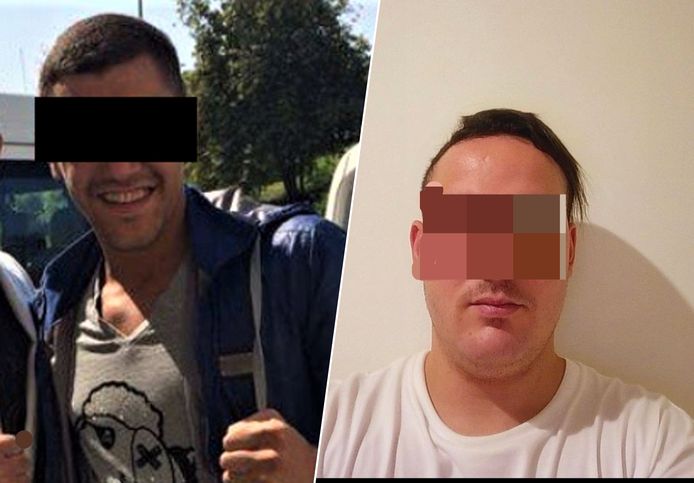 Drugsbazen Omar G. (l.) en Mounir El B. van wie de woning al bij herhaling onder vuur is genomen.