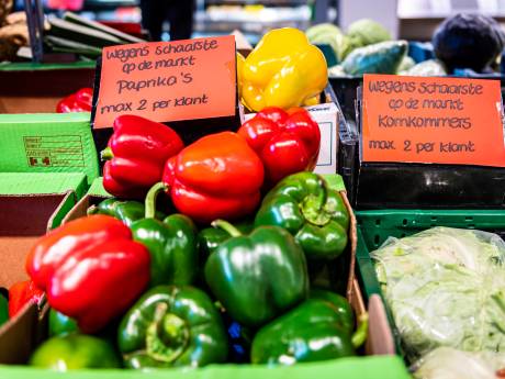 Schaarste aan groenten in winkels: ‘We verkopen maximaal twee paprika's per klant’