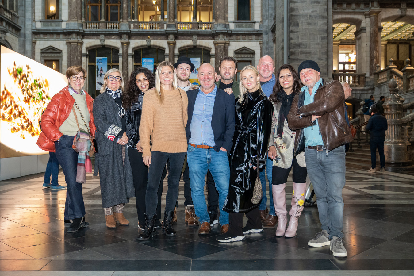 Antwerps Centraal Station decor voor lancering van ‘Cook at Home’, de ...