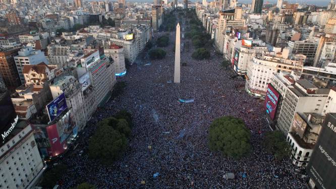 Une déflagration de joie: les images de l’incroyable liesse en Argentine