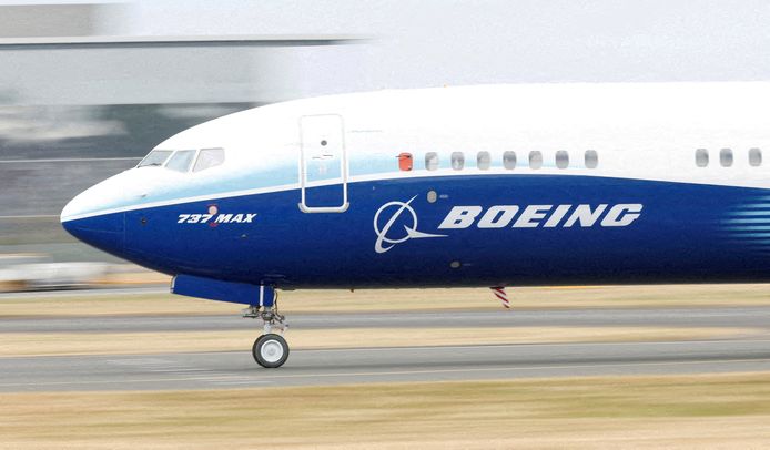 Een Boeing 737 Max-toestel. Archiefbeeld.