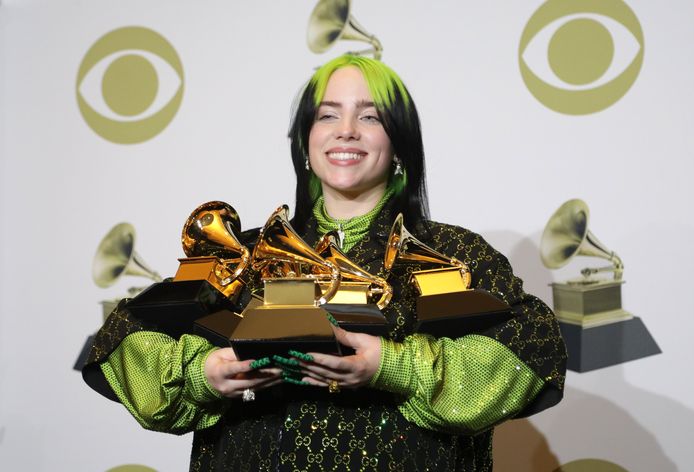 Billie Eilish is de grote winnares van de Grammy Awards 2020