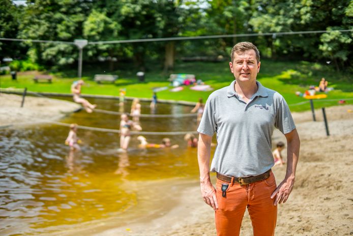 Mark Romijn van BuytenDelft bij het gewraakte zwemwater: ,,Ons gemiddelde is te laag.''