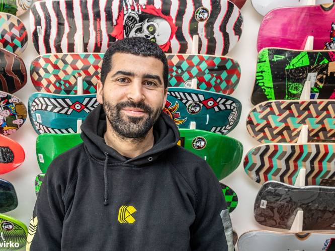 Mohamed (36) bouwt klein skate-imperium uit met zijn Curb-winkels: “Het is een uitlaatklep, een hobby, een soort van sport. Maar het is ook kunst”