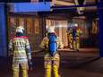 Veel schade aan winkelpand MCD in Leerdam door brand