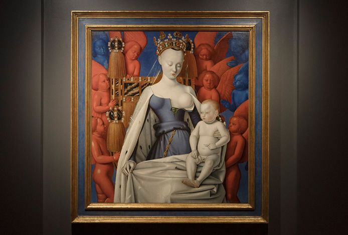 Jean Fouquet schilderde zijn mysterieuze meesterwerk 'Madonna' in de vijftiende eeuw.