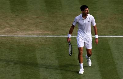 Wimbledon: Djokovic file en huitièmes de finale