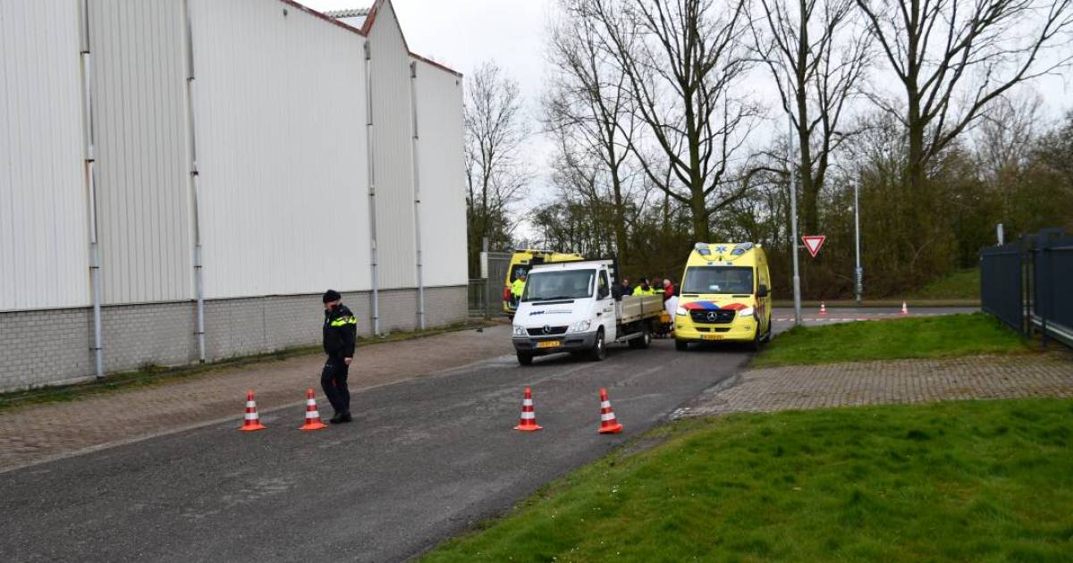 Ernstig ongeluk met scooterrijdster in Middelburg.