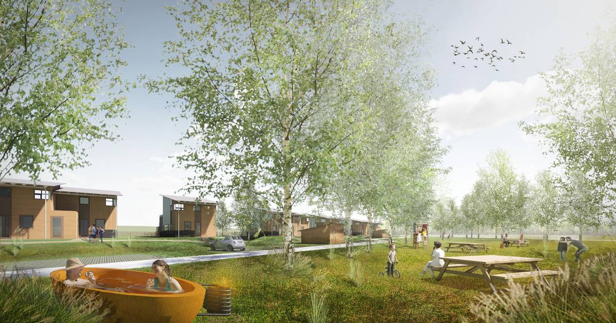 Luxe recreatiewoningen met dakterras en uitzicht op Gieseplas: ‘Plan doet recht aan de locatie’