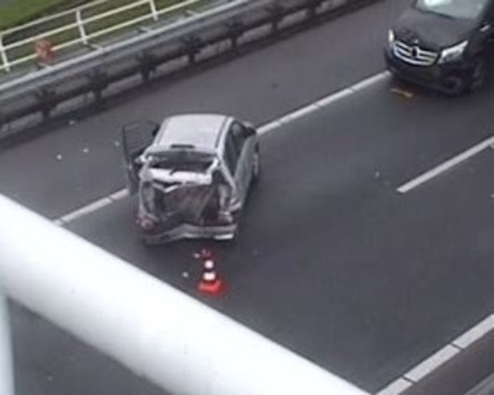 Ongeval op A5 30 oktober 2021.