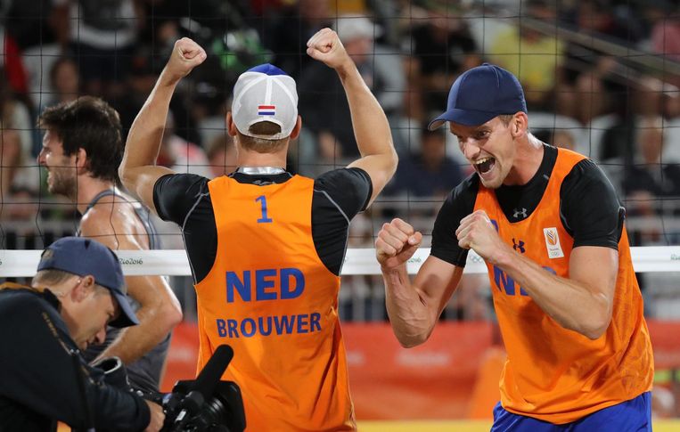 Alexander Brouwer en Robert Meeuwsen Beeld EPA