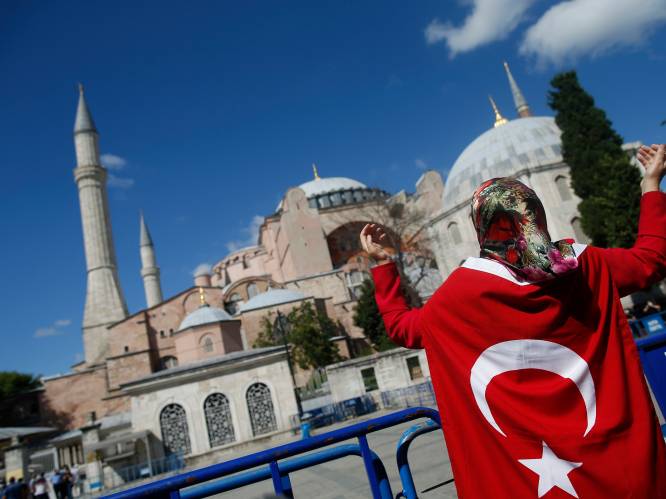 Hagia Sophia vrijdag na 86 jaar weer in gebruik als moskee