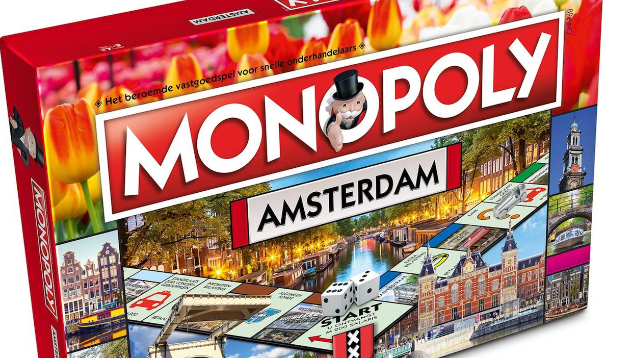 Amsterdam krijgt eigen versie van Monopoly-spel | Parool