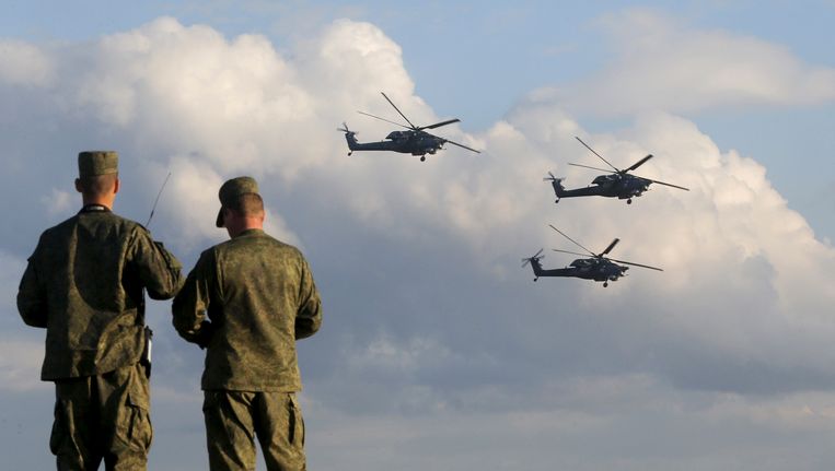 Mi-28-helikopters. Beeld REUTERS