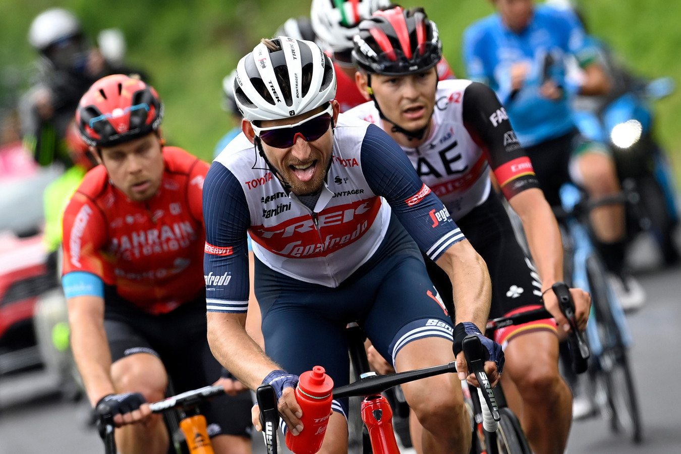 Bauke Mollema in de kopgroep.