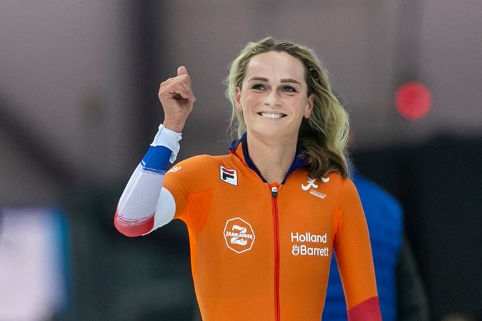 Irene Schouten.


during Worldcup Stavanger 19-11-21