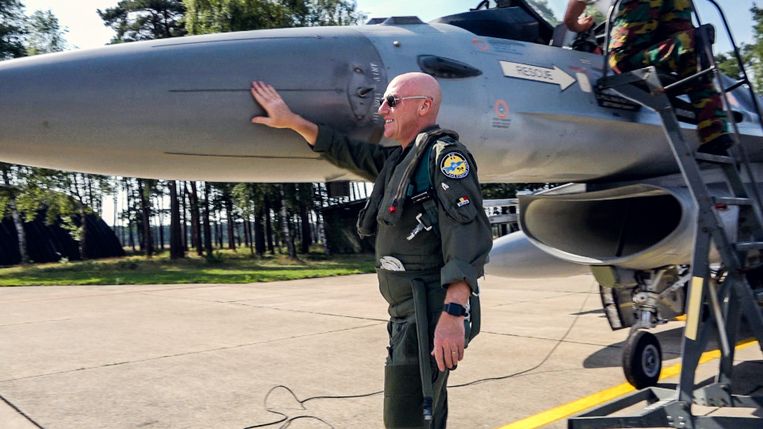 F-16. Beeld F-16