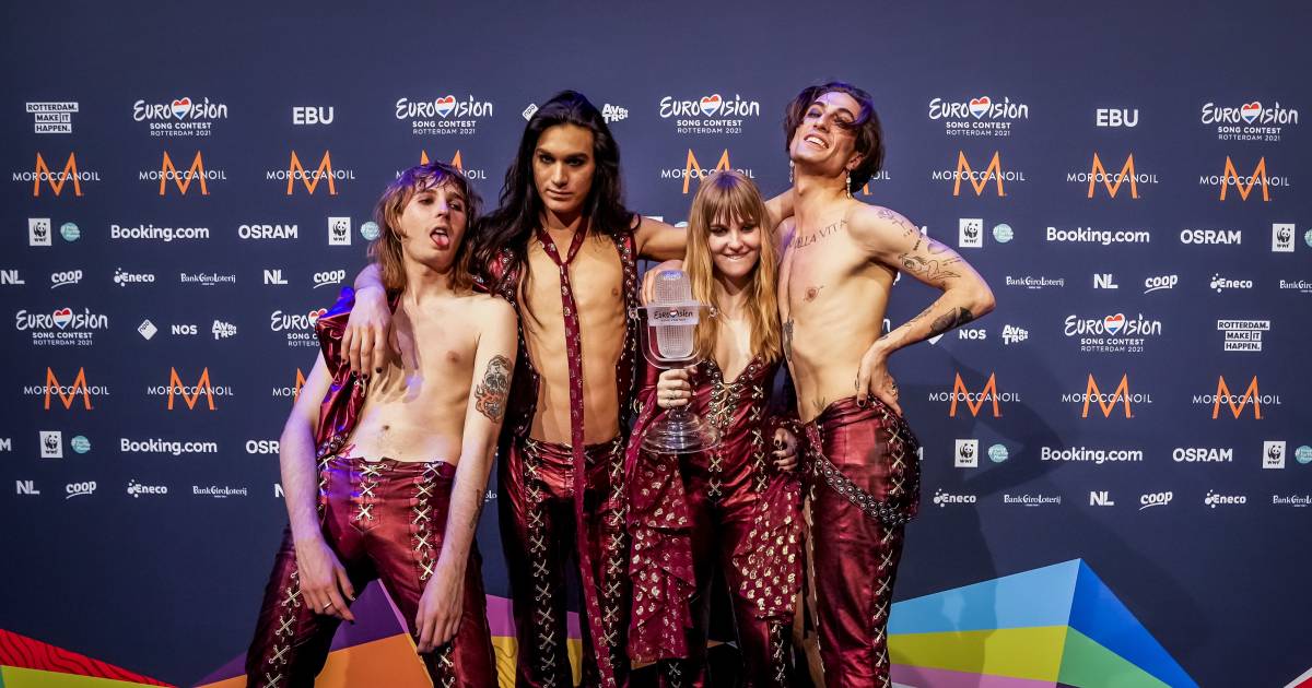 Italian Eurovision Winner Maneskin Tested Negative For Drugs Eurovision Song Contest Netherlands News Live