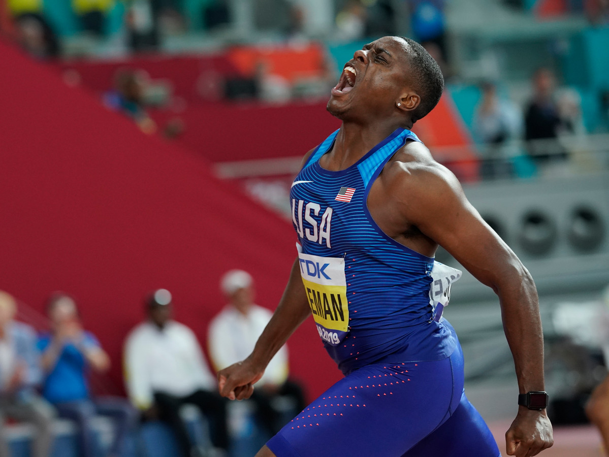 Wereldkampioen op de 100 meter Christian Coleman tekent bij TAS beroep